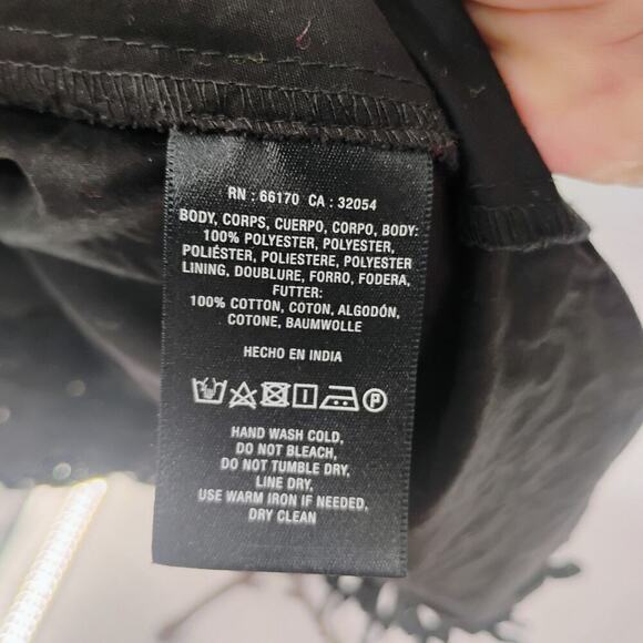 Ne Quittez Pas Montmartre Lace Swing Dress Black Sleeveless Women Size Medium - Picture 13 of 13